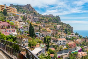 Vista di Taormina